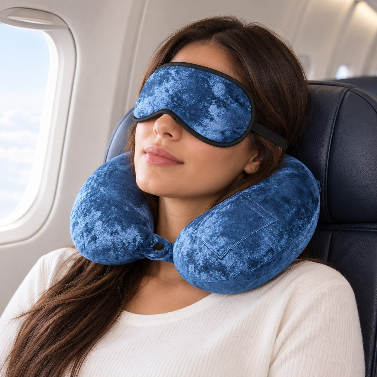 Luxe Velvet Neck Pillow & Mask