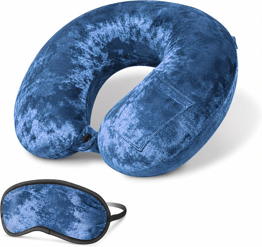 Luxe Velvet Neck Pillow & Mask