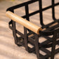 White Metal Storage Baskets Set (3pcs)