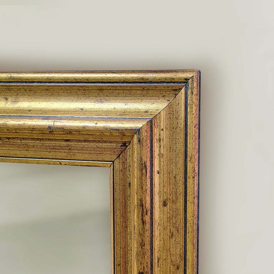 Classic Golden Glass Mirror