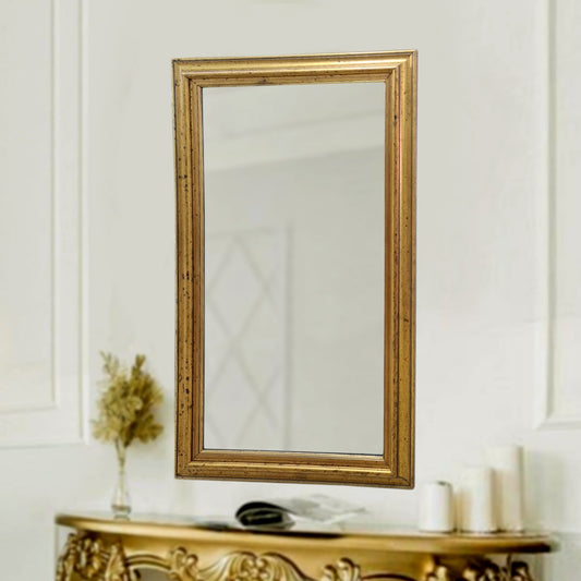 Classic Golden Glass Mirror