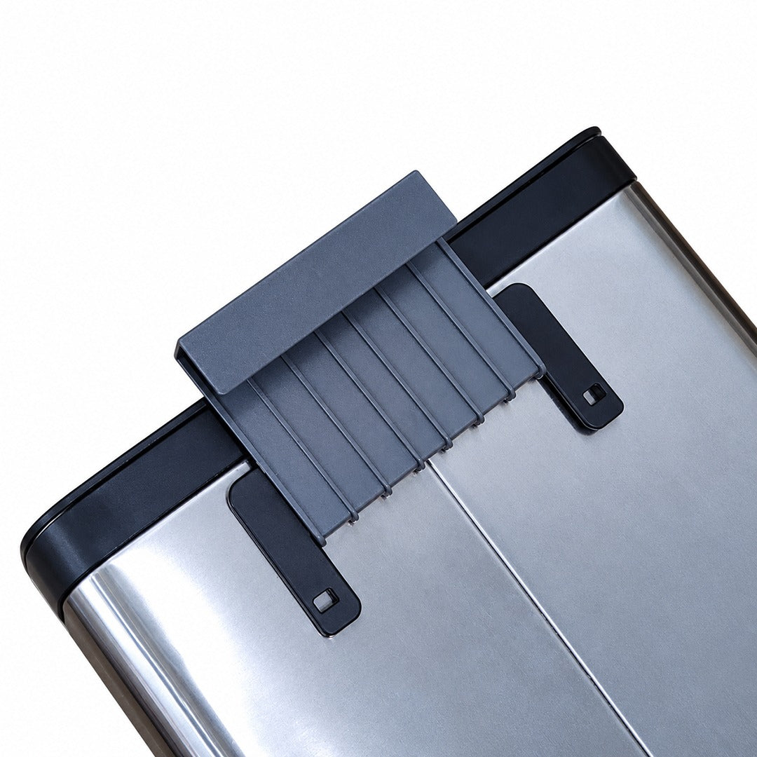 Stainless Steel Mounted Trash Bin with Paper Towel Holder