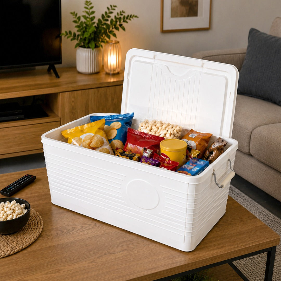 Plastic Storage Boxes with Wheels (Available in 6 sizes)