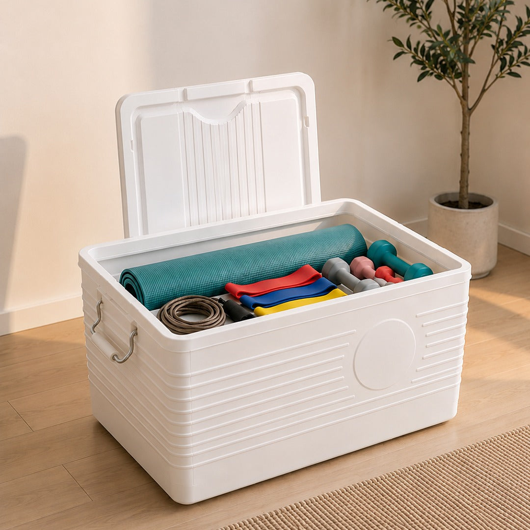 Plastic Storage Boxes with Wheels (Available in 6 sizes)