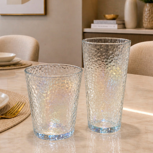 Bohemia Rainbow Glass Cups