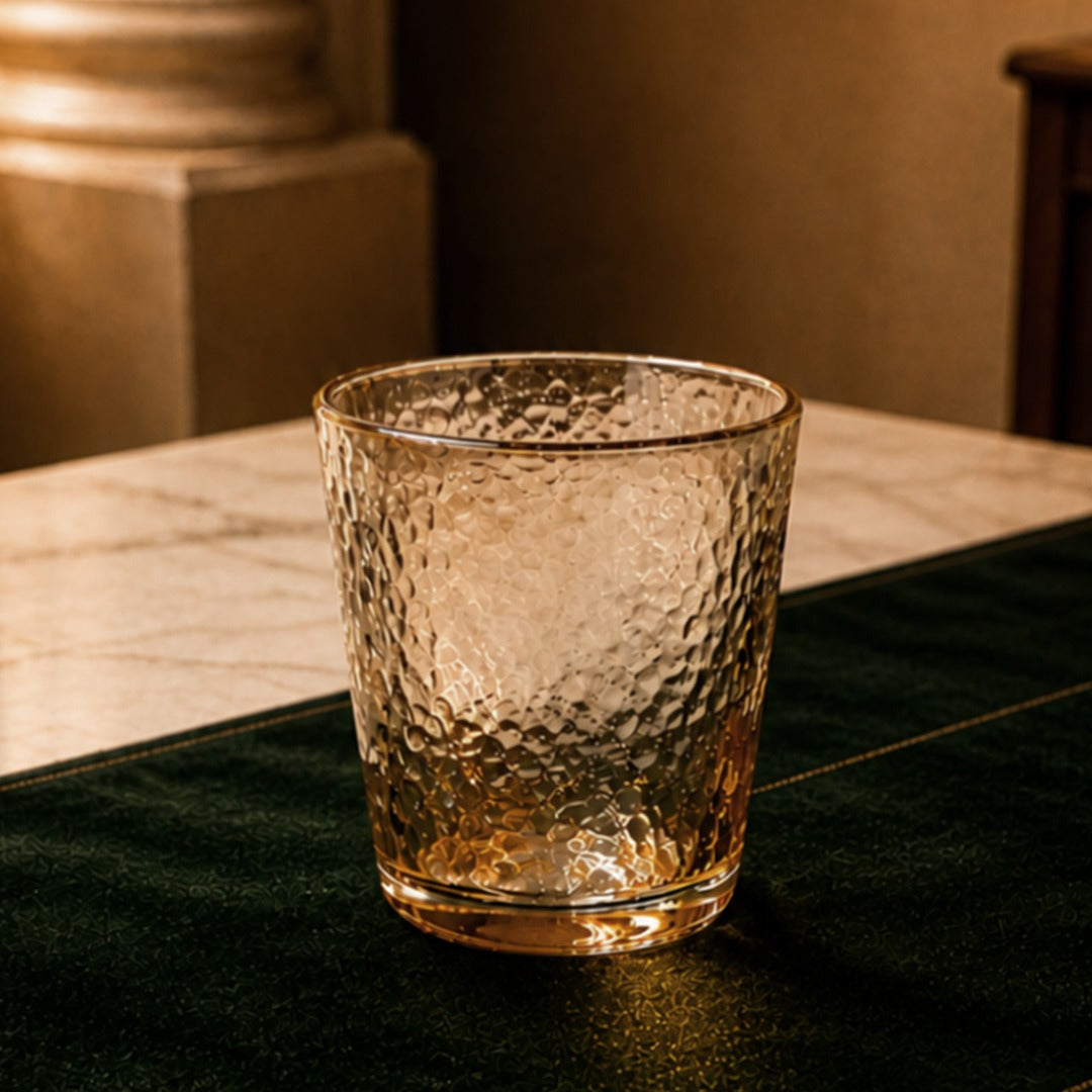 Bohemia Bronze Glass Cups