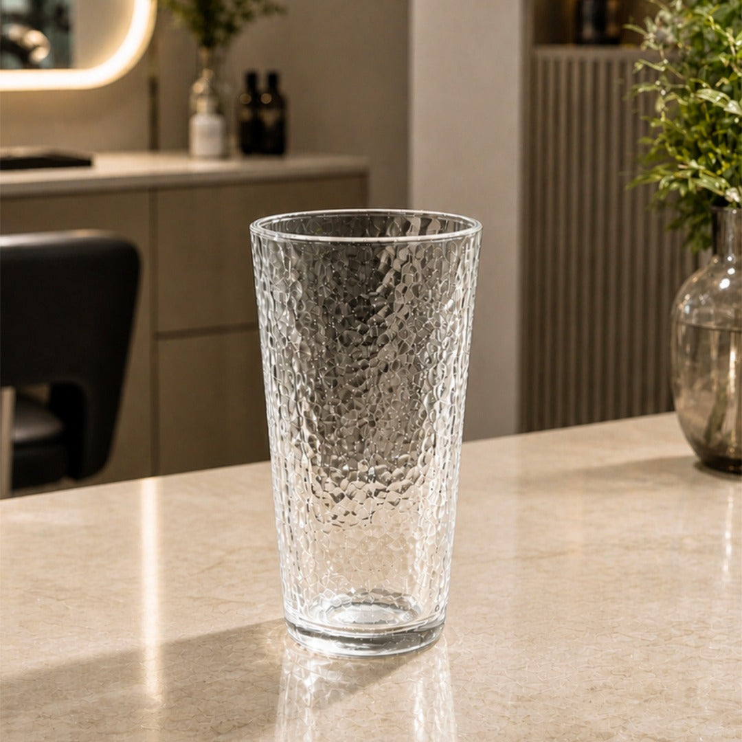 Bohemia White Glass Cups