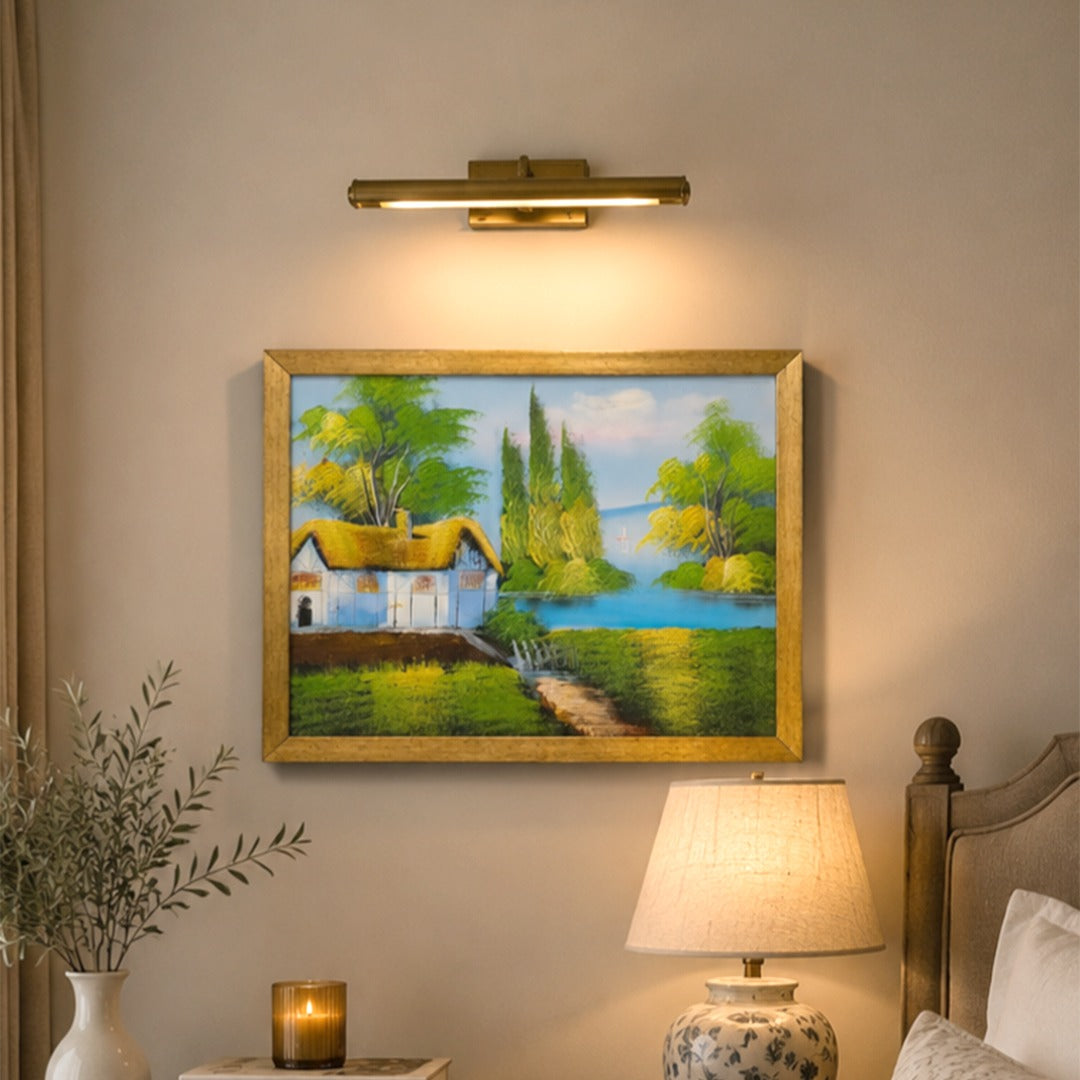 Hut Oil Painting