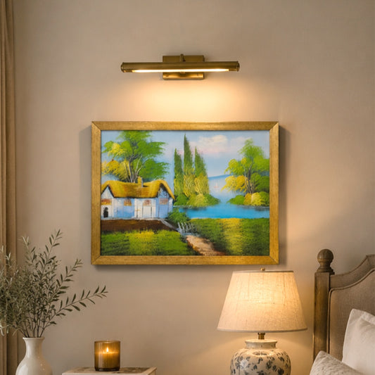 Hut Oil Painting