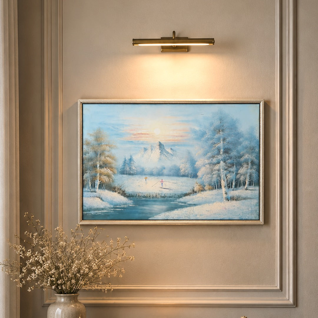 Snowy River Oil Painting