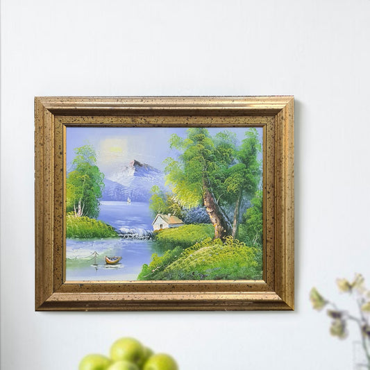 Lake House Painting Frame