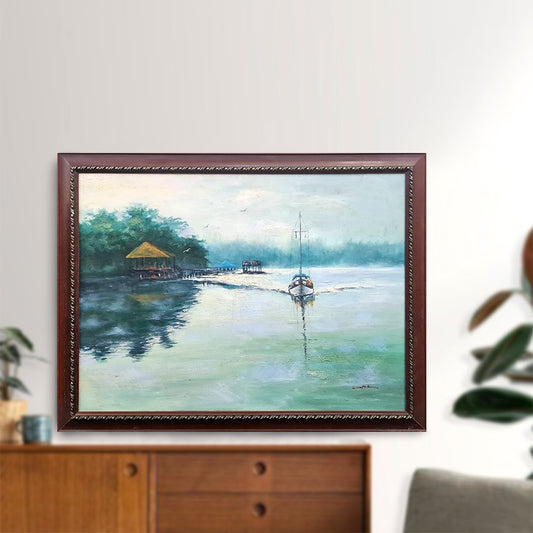 Sailing Boat Painting Frame