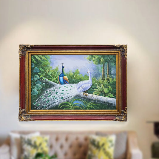 Peacock Painting Frame