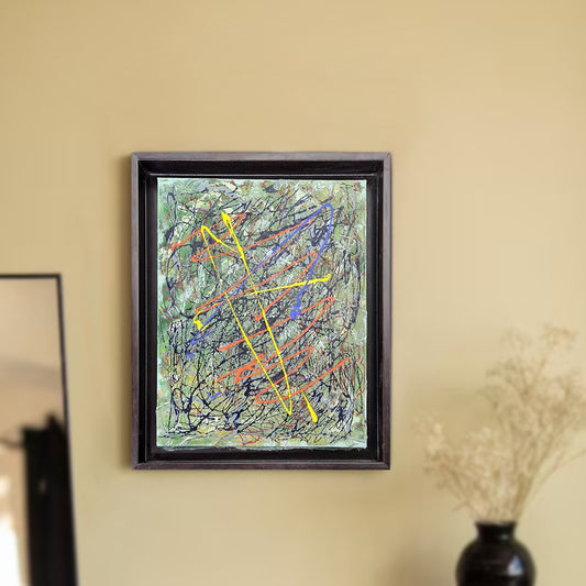 Colorful Lines Painting Frame