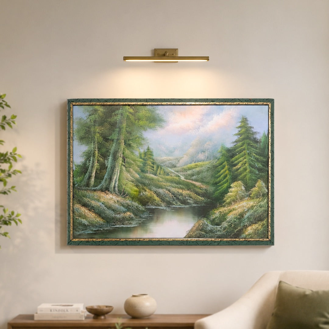 Forest Oil Painting