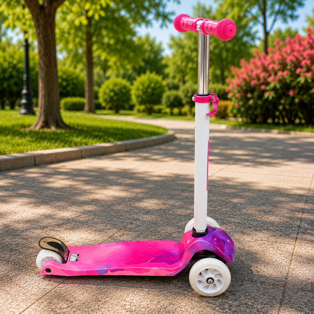 Pink Kids Scooter (Ages 3+)