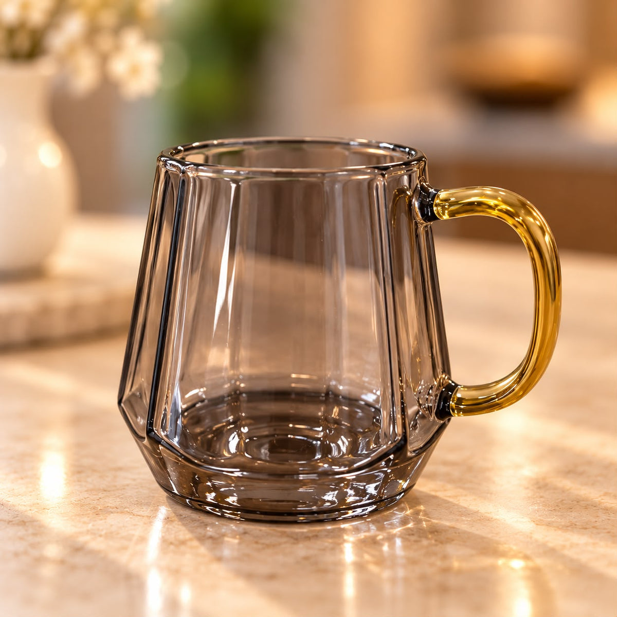 Glass Pitcher & Cups Set (5pcs)