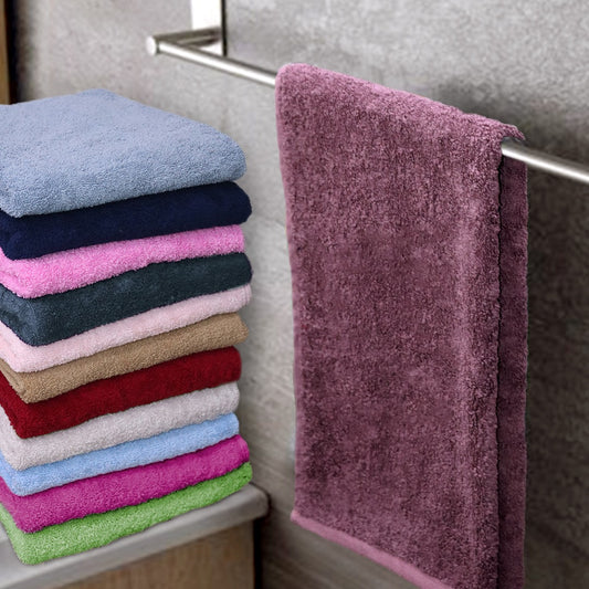 Colorful Plain Thick Towel (45x90cm)