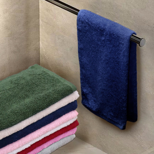 Colorful Plain Thick Towel (40x70cm)