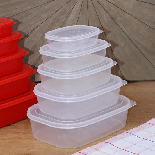 Plastic Containers Set (5pcs)