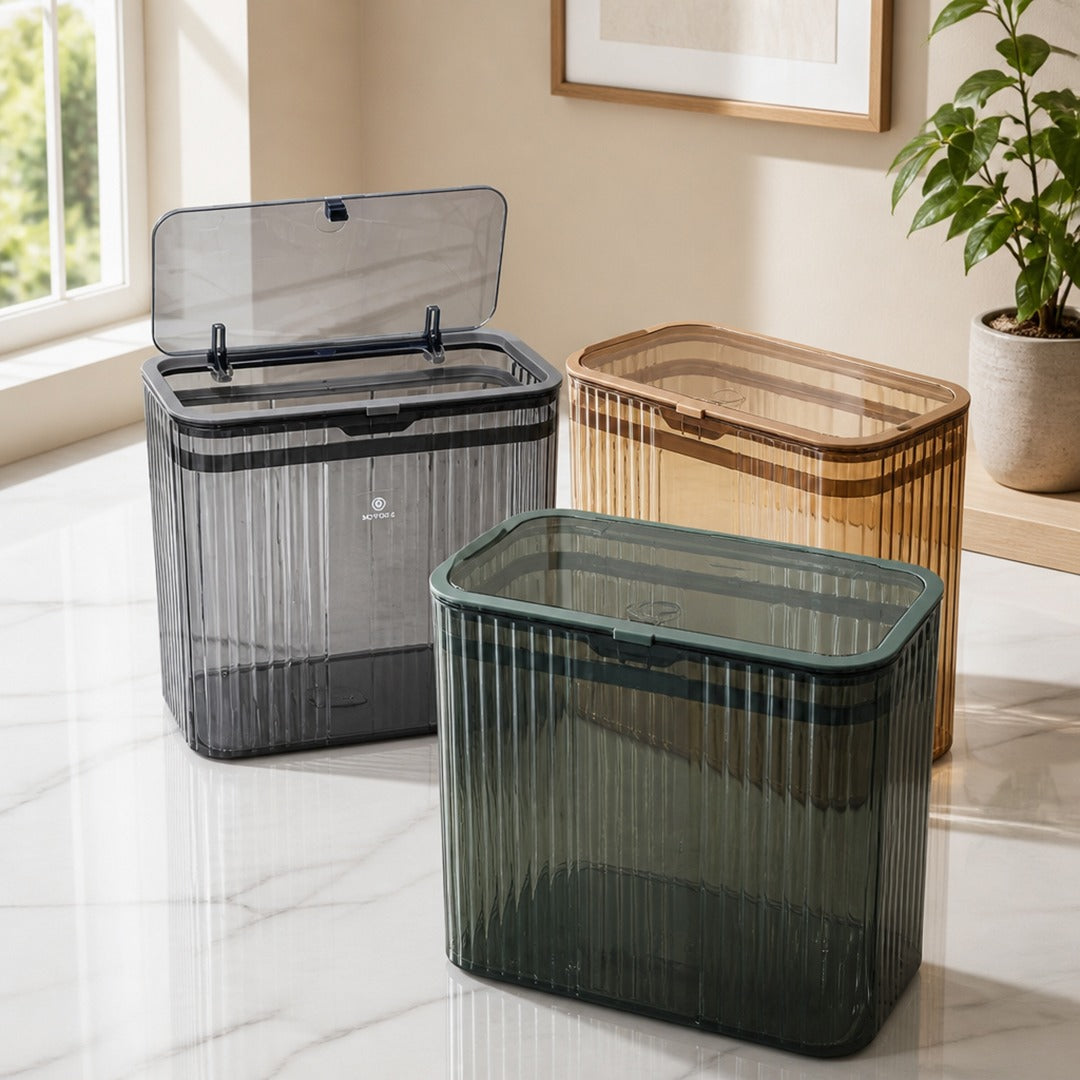 Plexi Storage Box with Lid (Available in 3 colors)