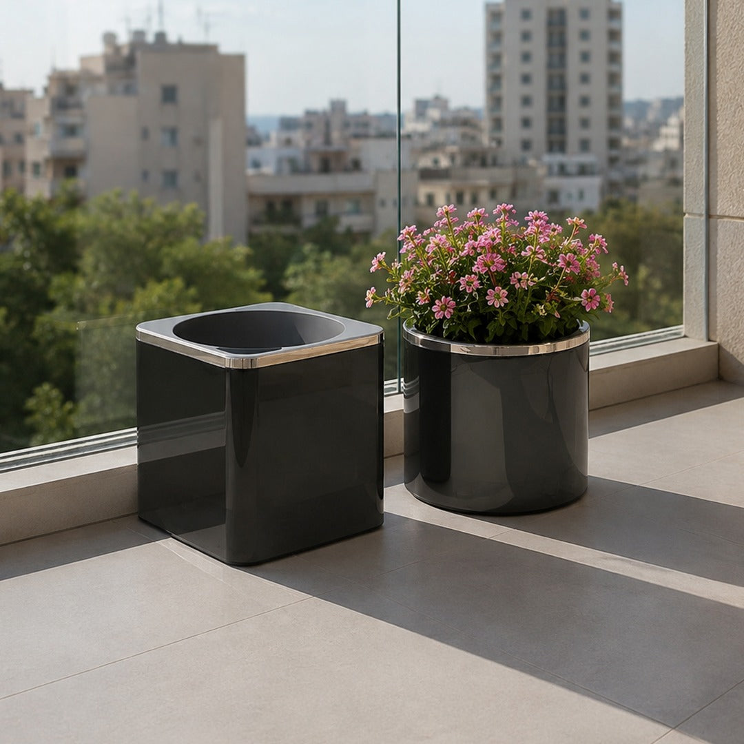 Plexi Automatic Water Absorption Plant Pot (Available in 4 colors)
