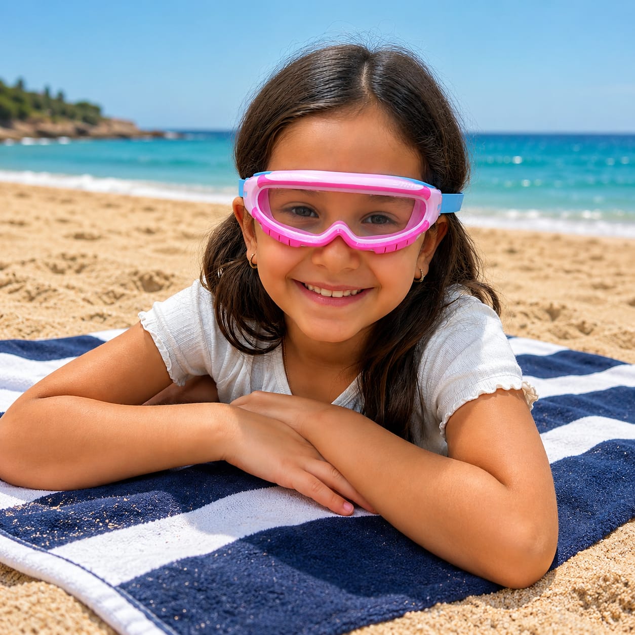 Proswim Pink Swimming Goggles (Ages 5-10y)