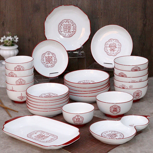 Red Top Kitchenware Full Set (27pcs)