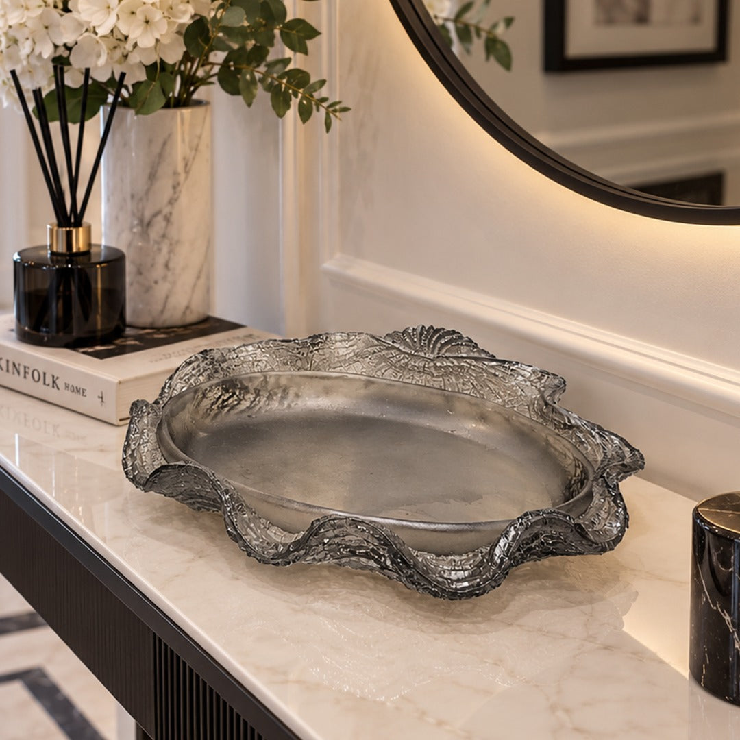 Decorative Resin Bowl & Plate