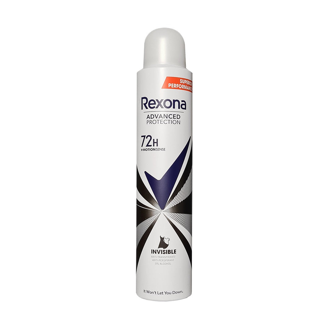 Rexona Invisible Spray Deodorant 200ml