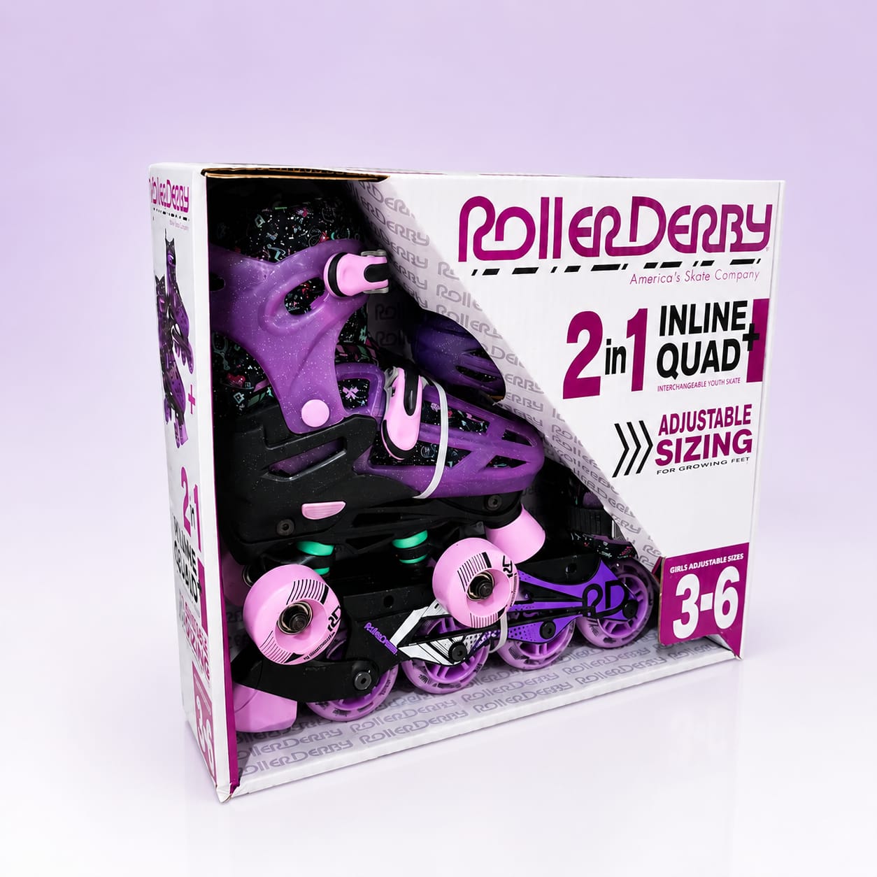 2in1 Interchangeable Roller Skates