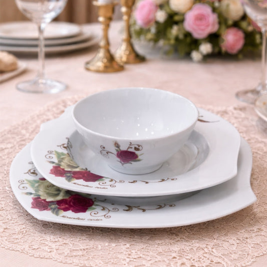 Roses Porcelain Set
