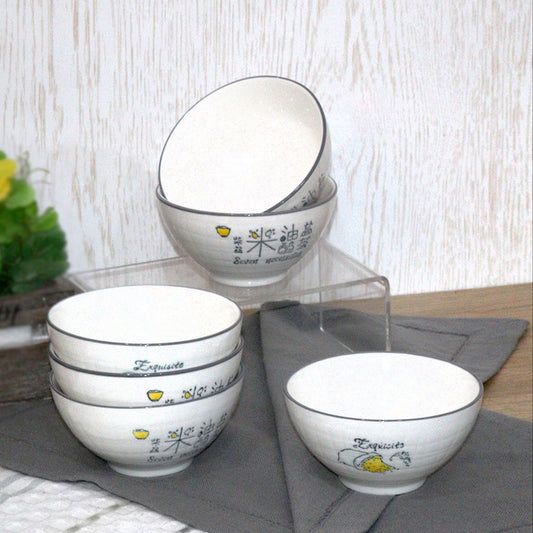 Seven Necessities Porcelain Bowls Set