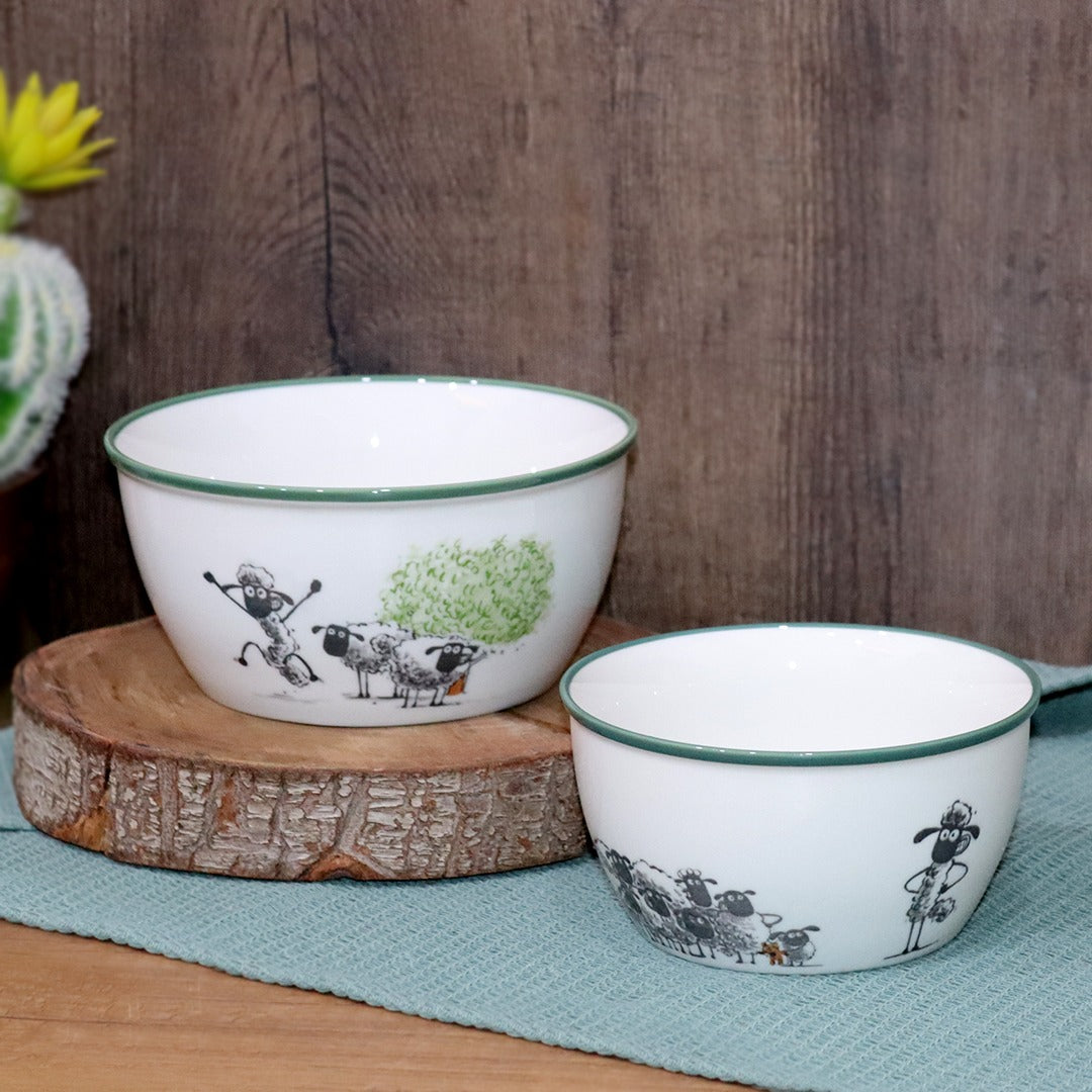 Shaun The Sheep Porcelain Bowls