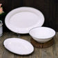 Silver Top Porcelain Set