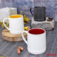Colorful Big Porcelain Mugs