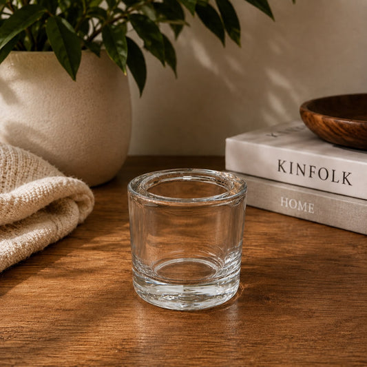 Small Glass Candle Holder 100ml