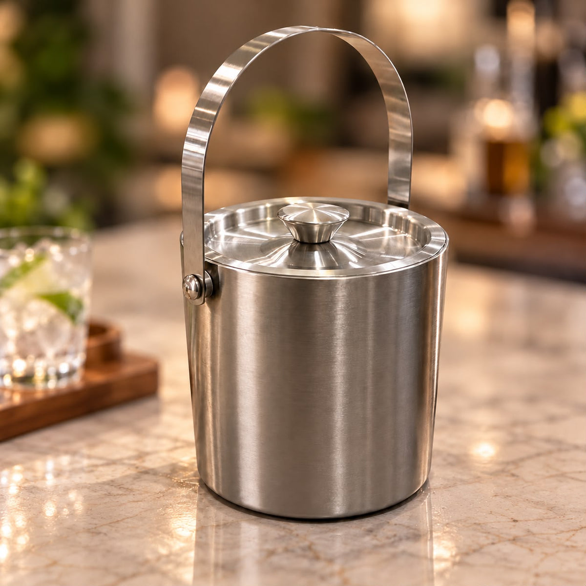 Stainless Steel Ice Bucket