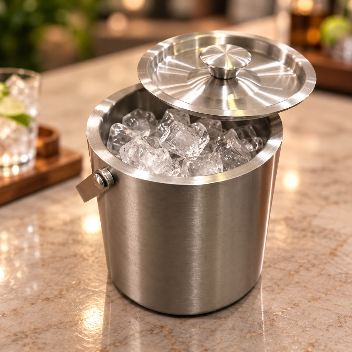 Stainless Steel Ice Bucket