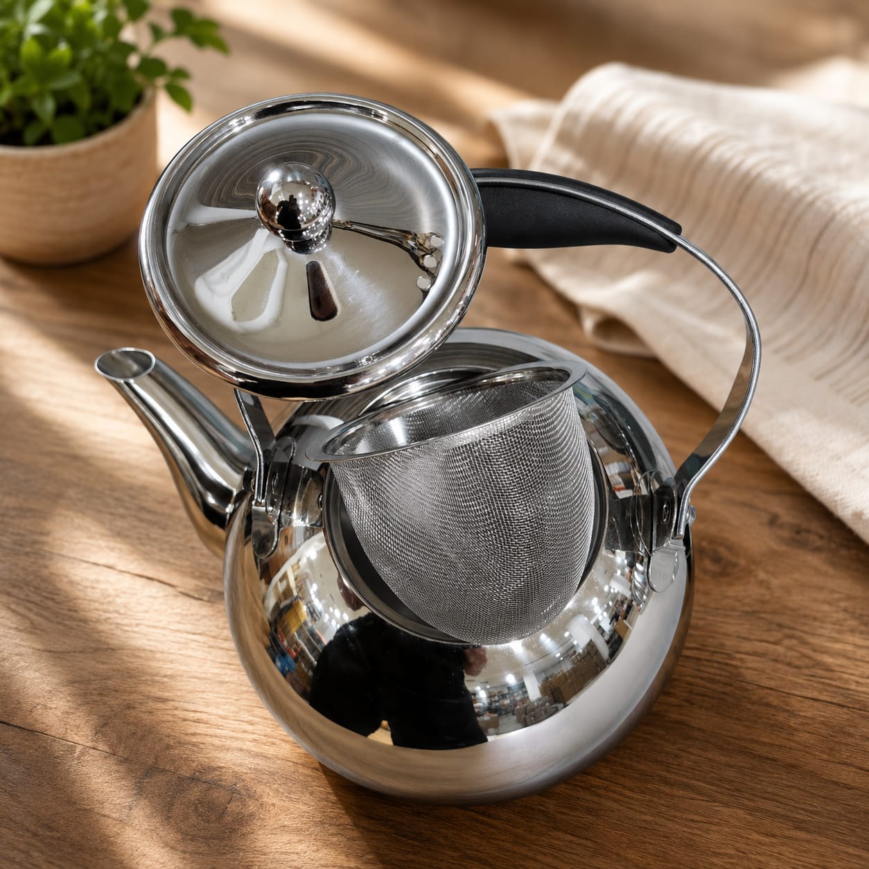 Premium Stainless Steel Tea Kettle (Available in 3 sizes)