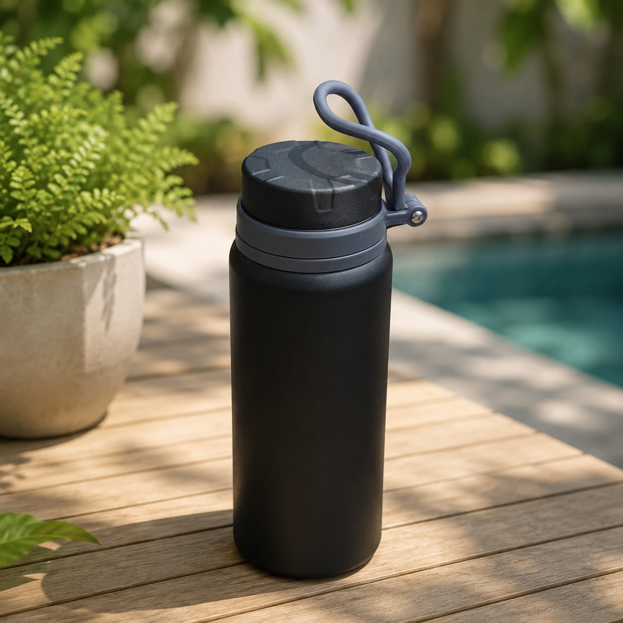 Colorful Double Wall Stainless Steel Tumbler 740ml