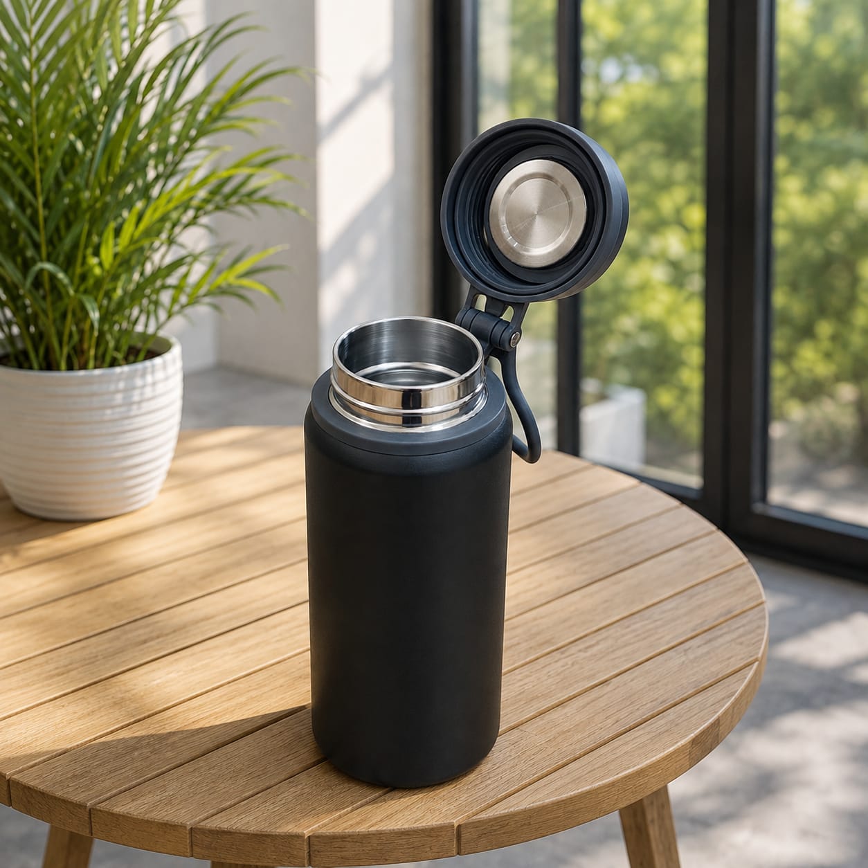 Colorful Double Wall Stainless Steel Tumbler 740ml