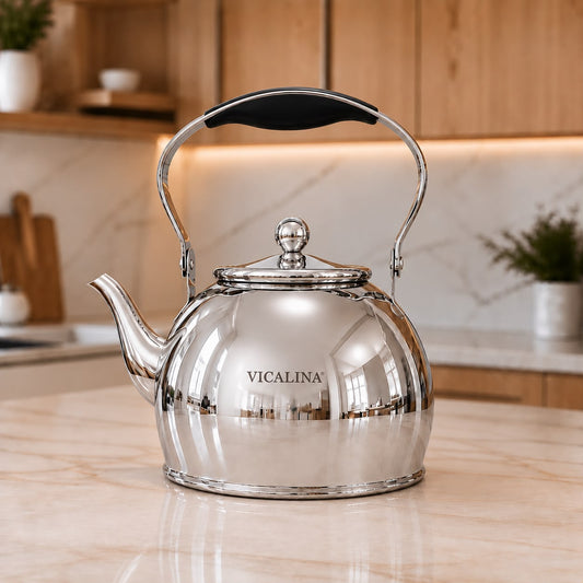 Premium Stainless Steel Tea Kettle (Available in 3 sizes)