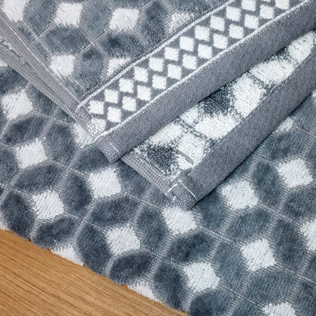 Tiles Cotton Face Towel