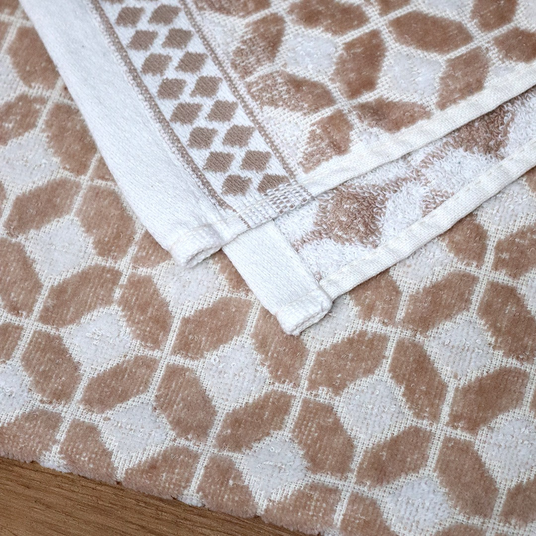 Tiles Cotton Face Towel