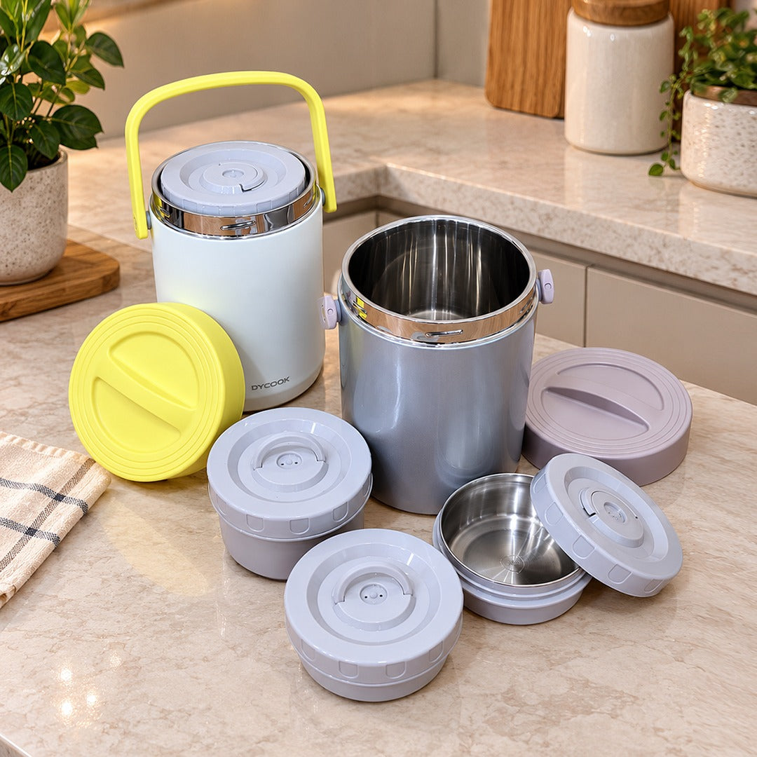 Vacuum Insulated Multi-layer Food Container 2L