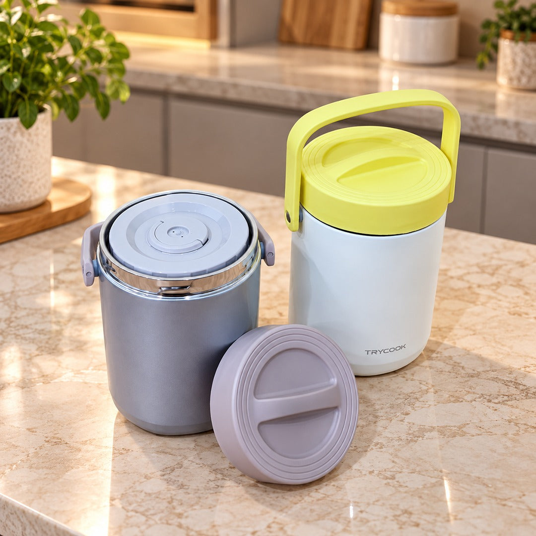 Vacuum Insulated Multi-layer Food Container 2L