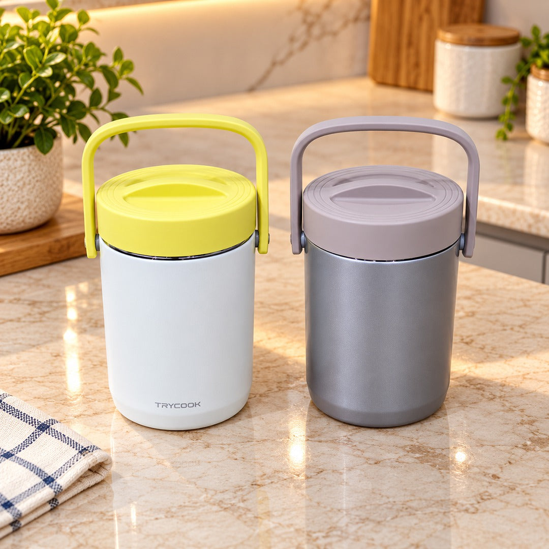 Vacuum Insulated Multi-layer Food Container 2L