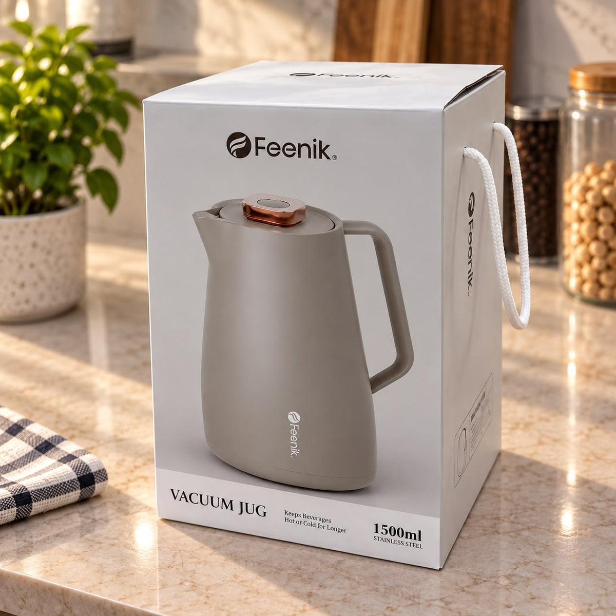 Elegant Vacuum Thermos Jug 1500ml