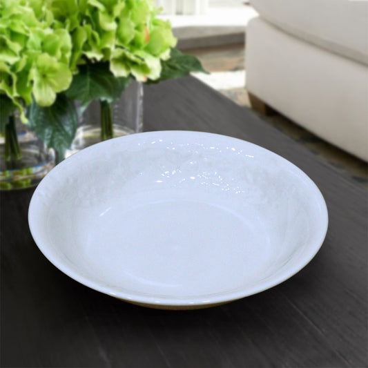 White Small Porcelain Plate